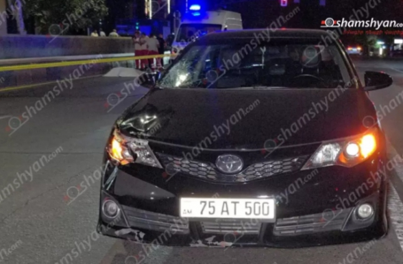 Երևանում «Toyota»-ն վրաերթի է ենթարկել 77-ամյա կնոջը